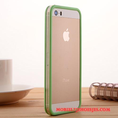 iPhone Se Zacht Hoesje Anti-fall Siliconen Bescherming Groen Mobiele Telefoon