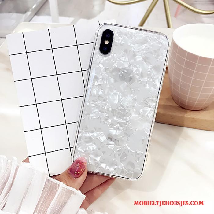 iPhone X All Inclusive Zilver Vers Hoes Schelp Anti-fall Hoesje Telefoon