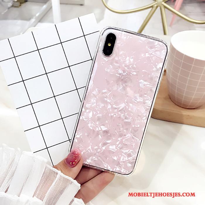 iPhone X All Inclusive Zilver Vers Hoes Schelp Anti-fall Hoesje Telefoon