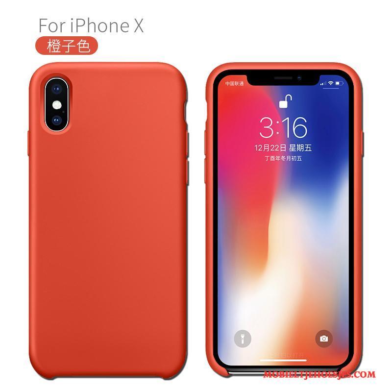 iPhone X Bescherming Hoesje Telefoon Siliconen Blauw Zacht Nieuw Scheppend