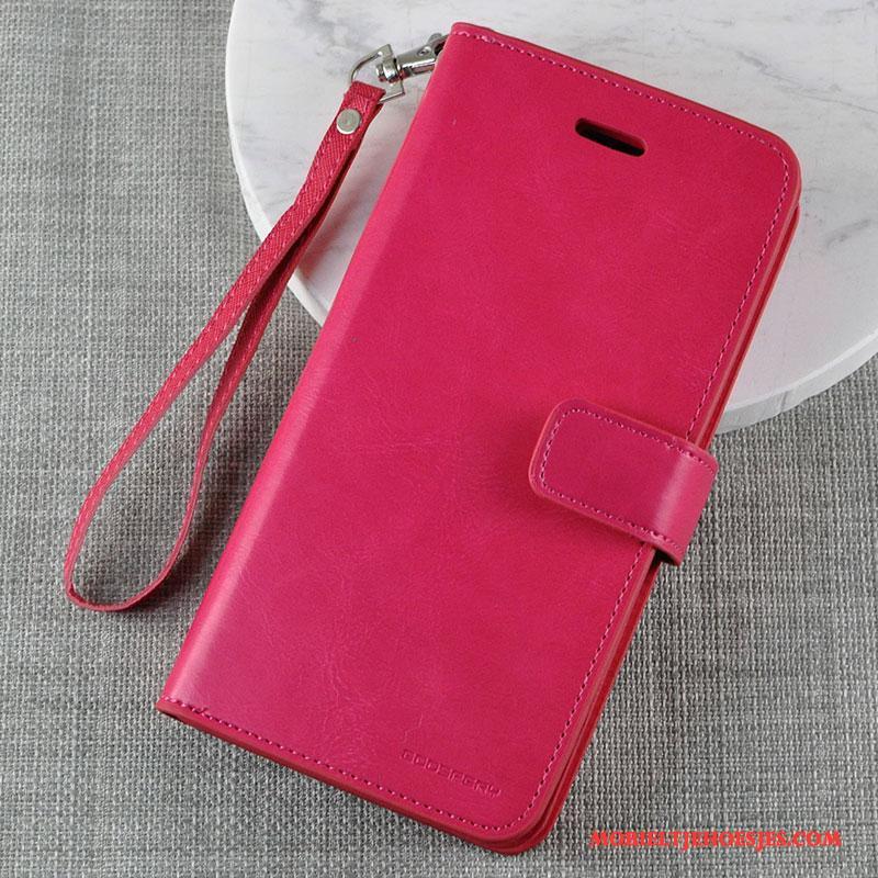 iPhone X Folio Hoesje Telefoon All Inclusive Leren Etui Bescherming Zacht Groen