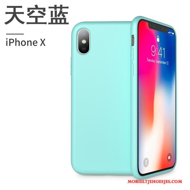 iPhone X Rood Hoesje Telefoon All Inclusive Trendy Merk Siliconen Nieuw