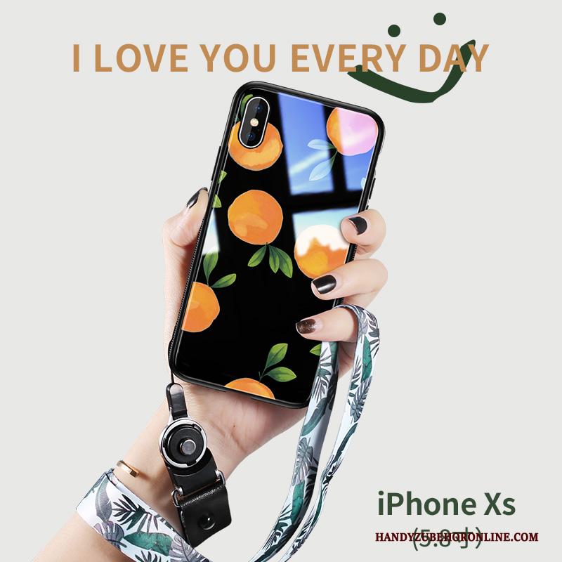 iPhone Xs Glas Nieuw Mini All Inclusive Anti-fall Hoesje Telefoon Kunst