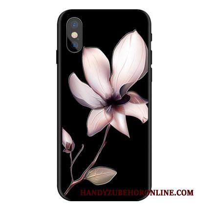 iPhone Xs Hoesje Telefoon Lovers Trend Dun Chinese Stijl Zacht Trendy Merk