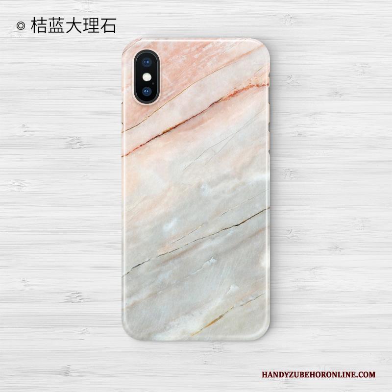 iPhone Xs Max Bescherming Roze Trend Kleur Scheppend Hoesje Anti-fall