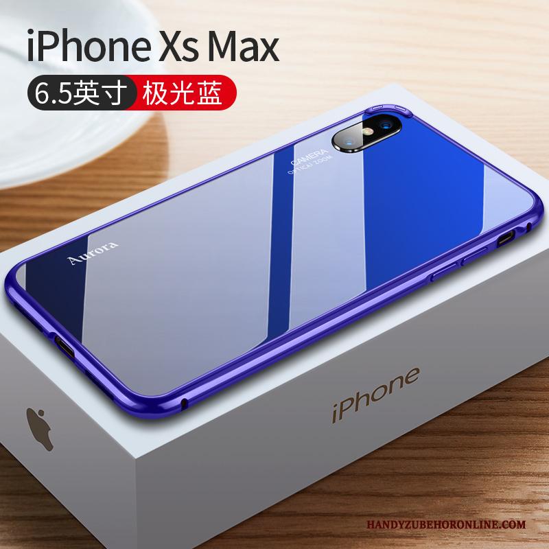 iPhone Xs Max High End Anti-fall Glas All Inclusive Hoesje Telefoon Dun Trend