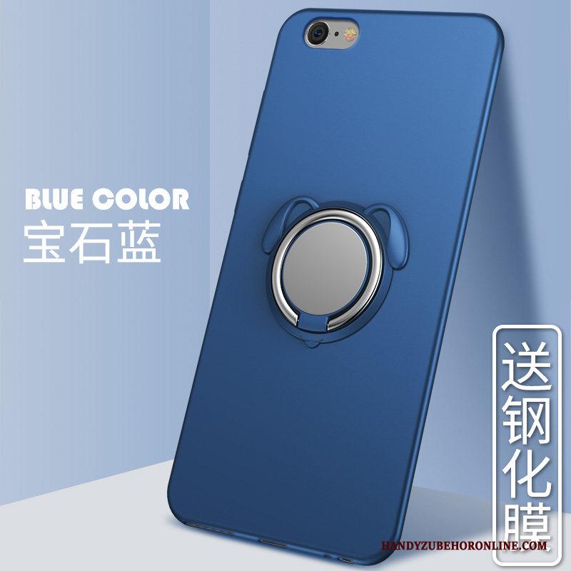 iPhone Xs Max Hoesje Blauw Anti-fall Mobiele Telefoon Hoes All Inclusive Bescherming Zacht