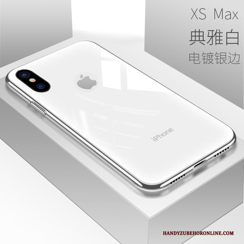iPhone Xs Max Hoesje Net Red Rood All Inclusive Mode Doorzichtig Anti-fall Trendy Merk
