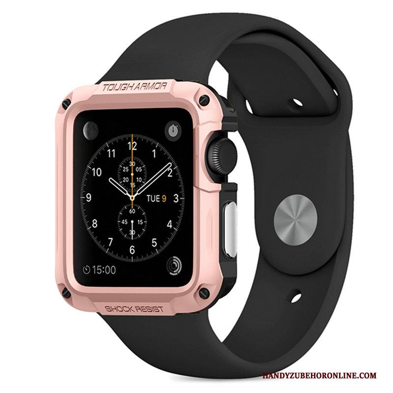 Apple Watch Series 1 Outdoor Hoesje Rose Goud Bescherming Sport