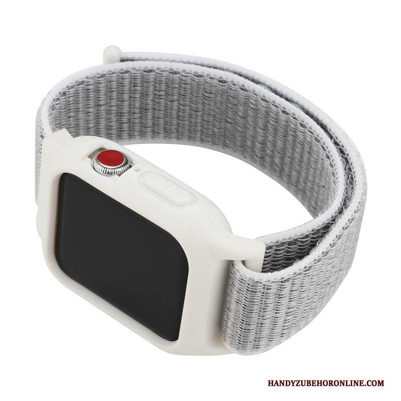 Apple Watch Series 1 Wit Bescherming Hoesje Nylon