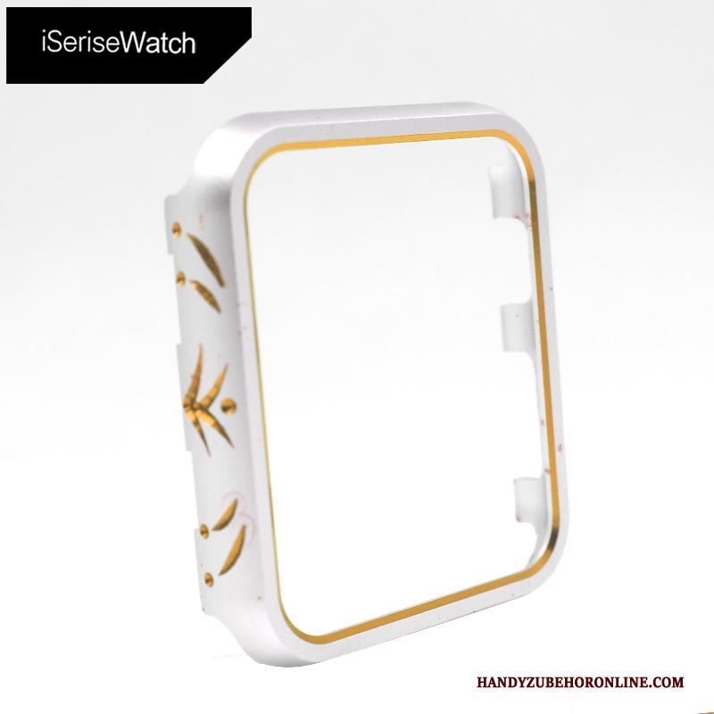 Apple Watch Series 2 Anti-fall Metaal Hoes Goud Hoesje Zilver Bescherming