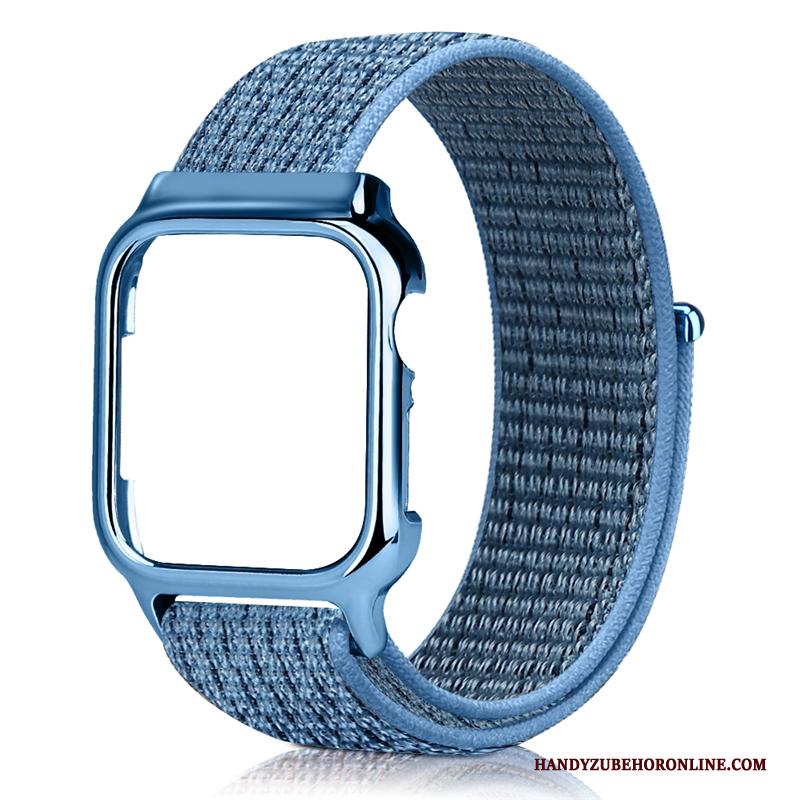 Apple Watch Series 2 Blauw Trend Scheppend Hoesje Persoonlijk Nylon