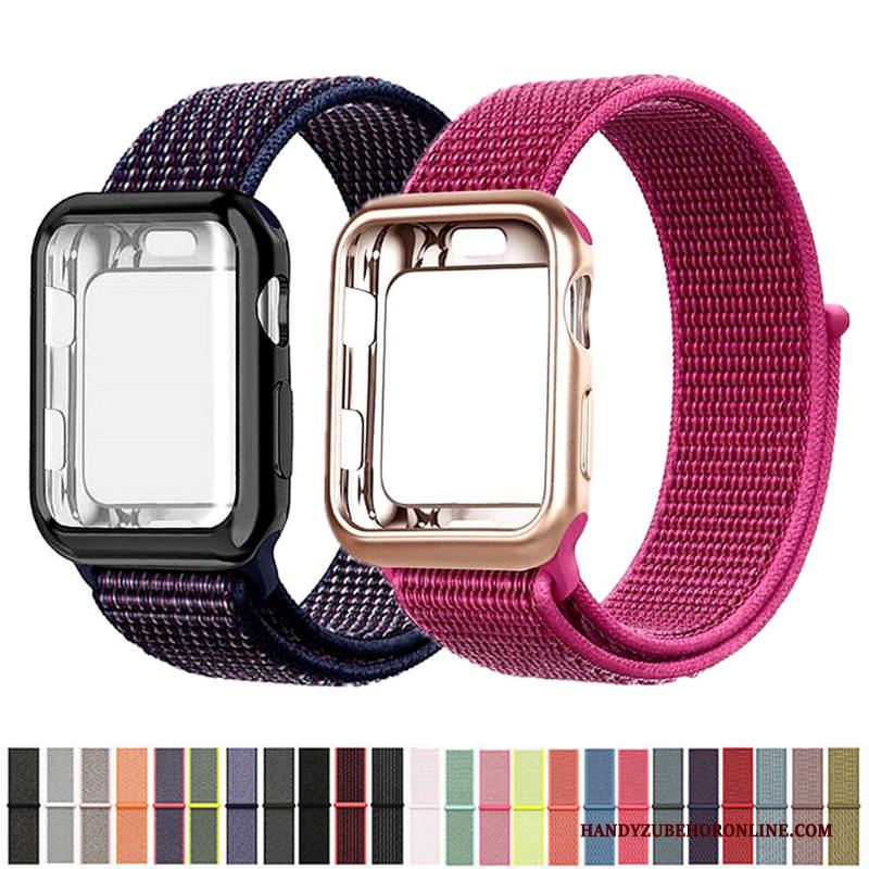 Apple Watch Series 2 Nylon Hoesje Rood