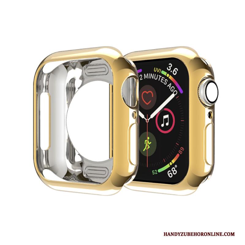 Apple Watch Series 4 Hoes Dun Skärmskydd Bescherming Hoesje Zacht Tas