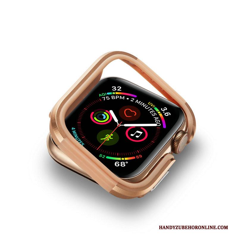 Apple Watch Series 4 Hoesje Bescherming Metaal Goud Omlijsting Anti-fall