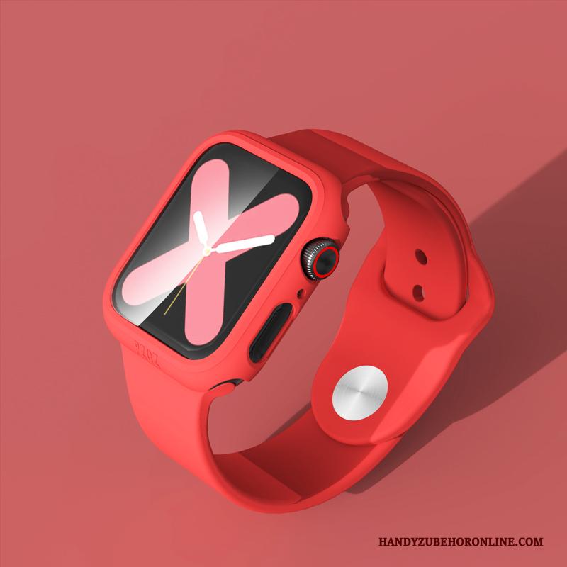 Apple Watch Series 4 Hoesje Sport All Inclusive Bescherming Hoes Trendy Merk Persoonlijk Rood