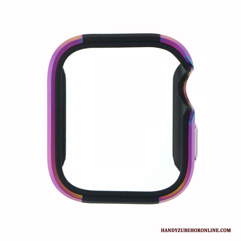 Apple Watch Series 5 Purper Legering Hoesje Metaal Bescherming