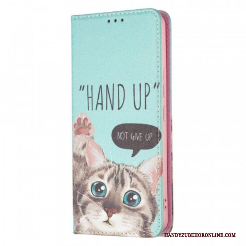 Bescherming Hoesje voor Samsung Galaxy A53 5G Folio-hoesje Hand Omhoog
