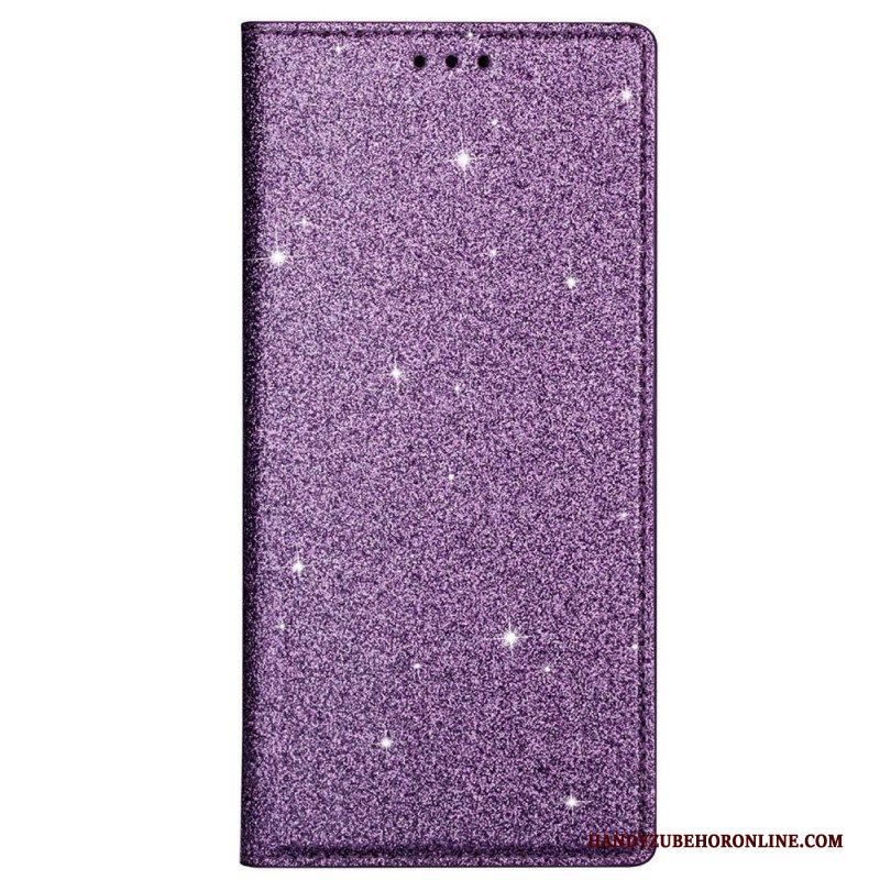 Bescherming Hoesje voor Samsung Galaxy M51 Folio-hoesje Paillettenstijl