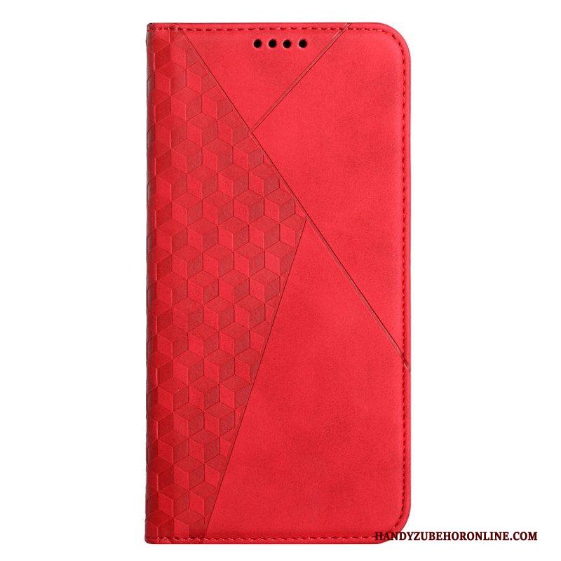 Bescherming Hoesje voor Samsung Galaxy S22 5G Folio-hoesje Leerstijl Met Diamanttextuur