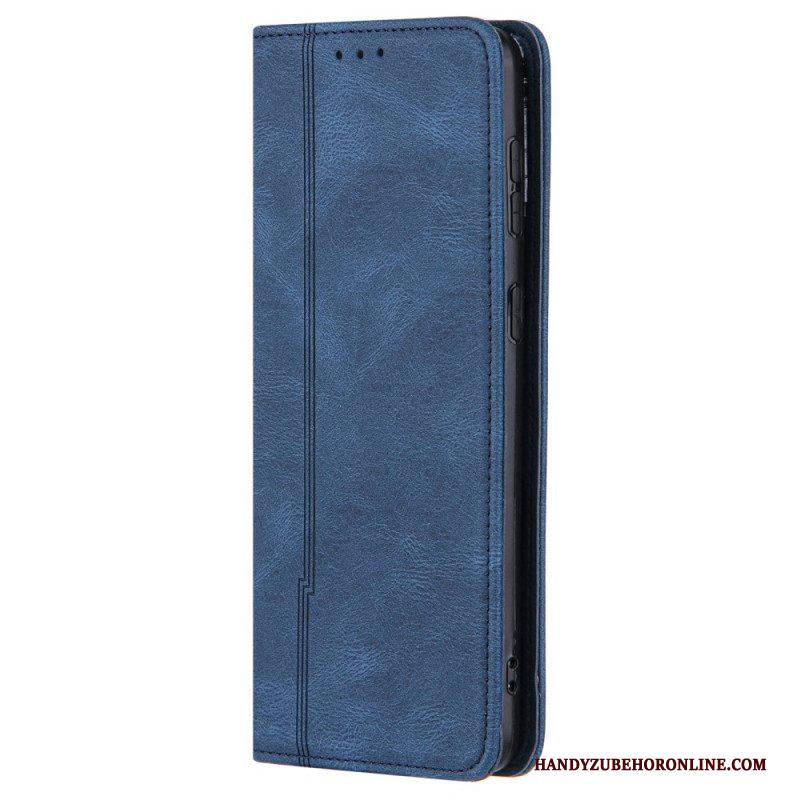 Bescherming Hoesje voor Samsung Galaxy S22 5G Folio-hoesje Stijl Lederen Lijn | mobieltjehoesjes.com Bescherming Hoesje voor Samsung Galaxy S22 5G Folio-hoesje Stijl Lederen Lijn