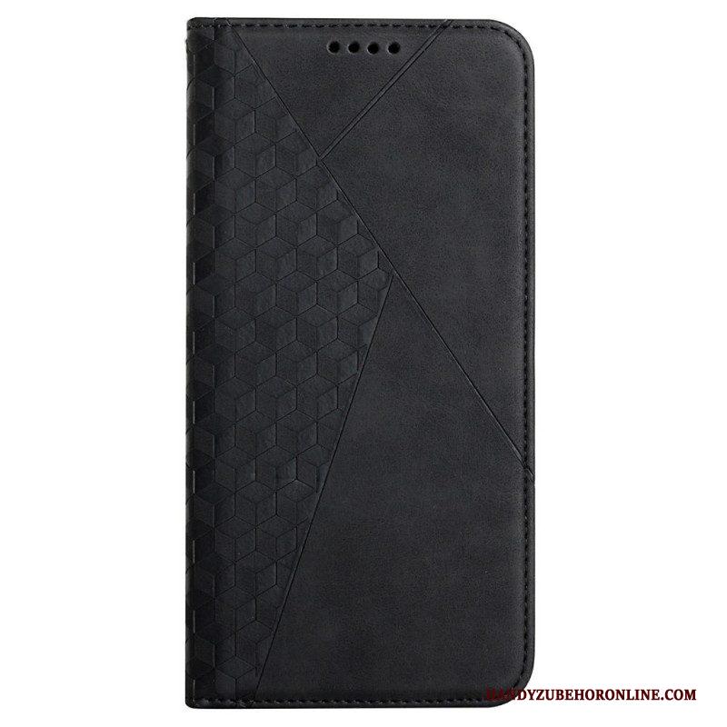 Bescherming Hoesje voor Samsung Galaxy S22 Plus 5G Folio-hoesje Leerstijl Met Diamanttextuur