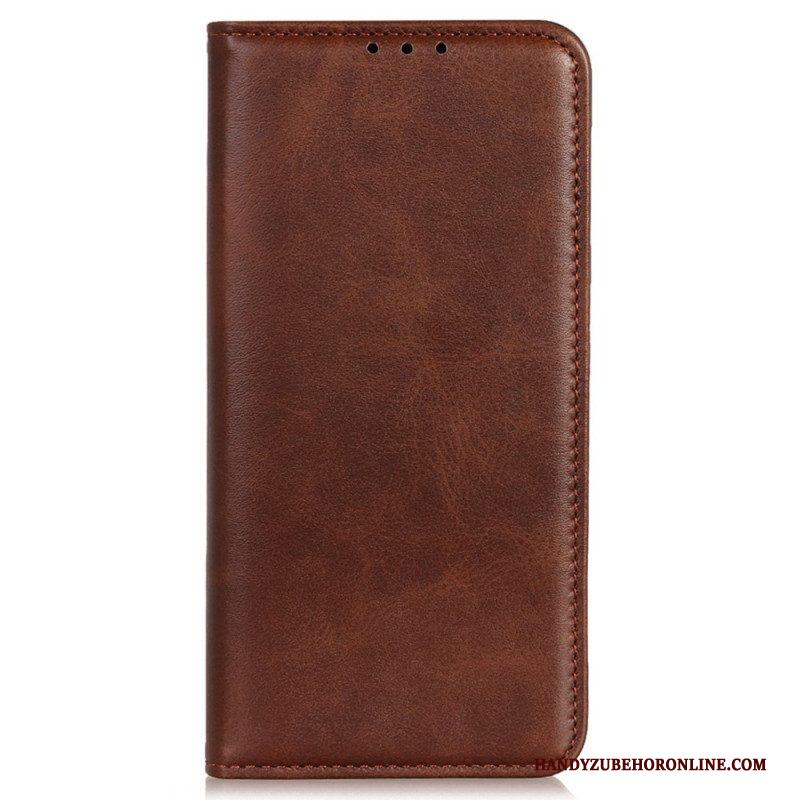 Bescherming Hoesje voor Samsung Galaxy S23 5G Folio-hoesje Gespleten Leer