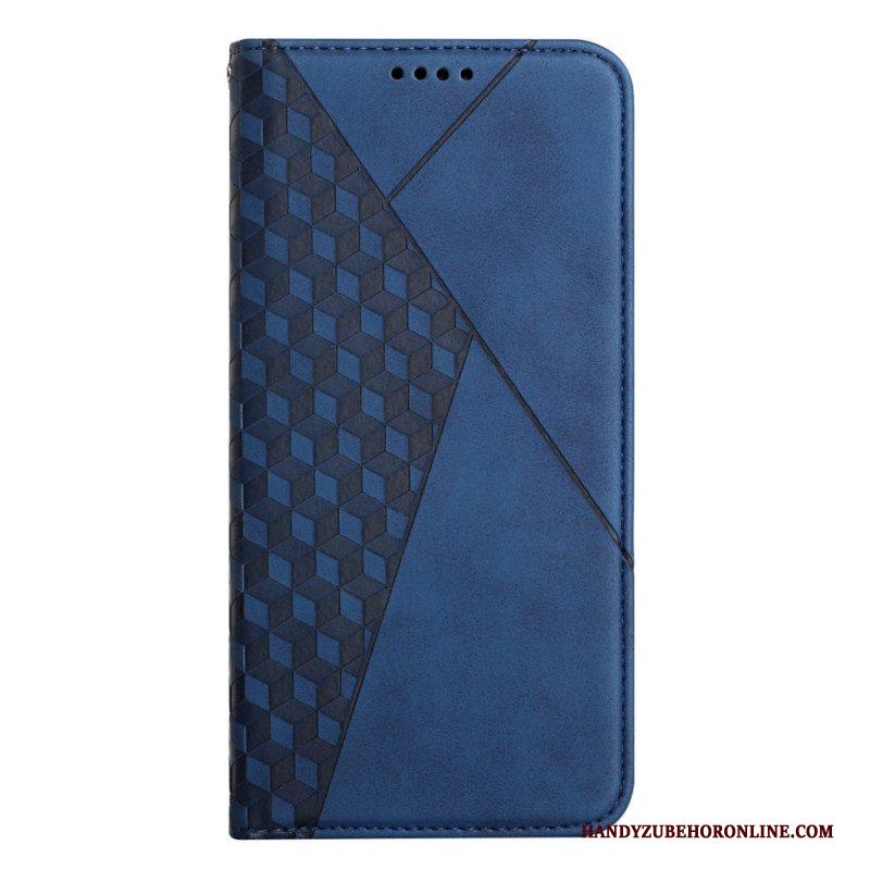 Bescherming Hoesje voor Samsung Galaxy S23 5G Folio-hoesje Stijl Leer 3d-patroon