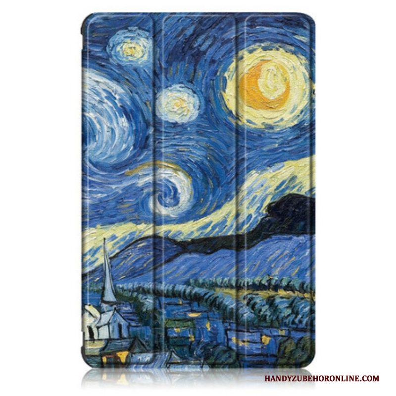 Bescherming Hoesje voor Samsung Galaxy Tab S7 FE Verbeterde Van Gogh