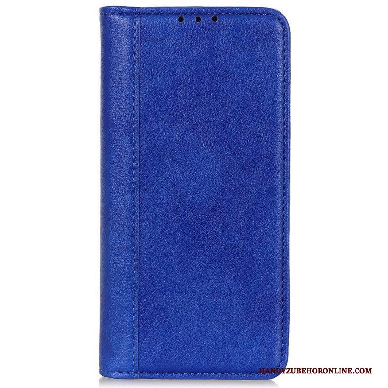 Bescherming Hoesje voor Sony Xperia Pro-I Folio-hoesje Elegantie Split Litchi Leer