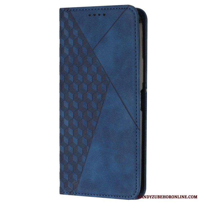 Bescherming Hoesje voor Xiaomi 13 Folio-hoesje Stijl Leer 3d-patroon