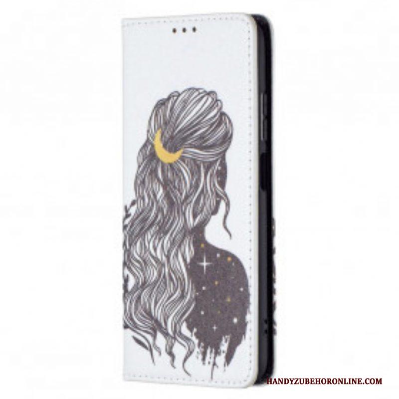Bescherming Hoesje voor Xiaomi Redmi Note 10 / 10S Folio-hoesje Mooi Haar