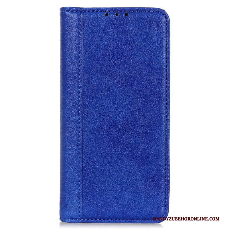 Bescherming Hoesje voor Xiaomi Redmi Note 12 4G Folio-hoesje Vintage Gespleten Leer