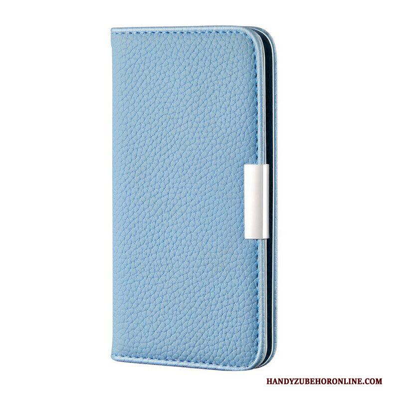 Bescherming Hoesje voor iPhone 13 Pro Max Folio-hoesje Imitatieleer Litchi Ultra Chic