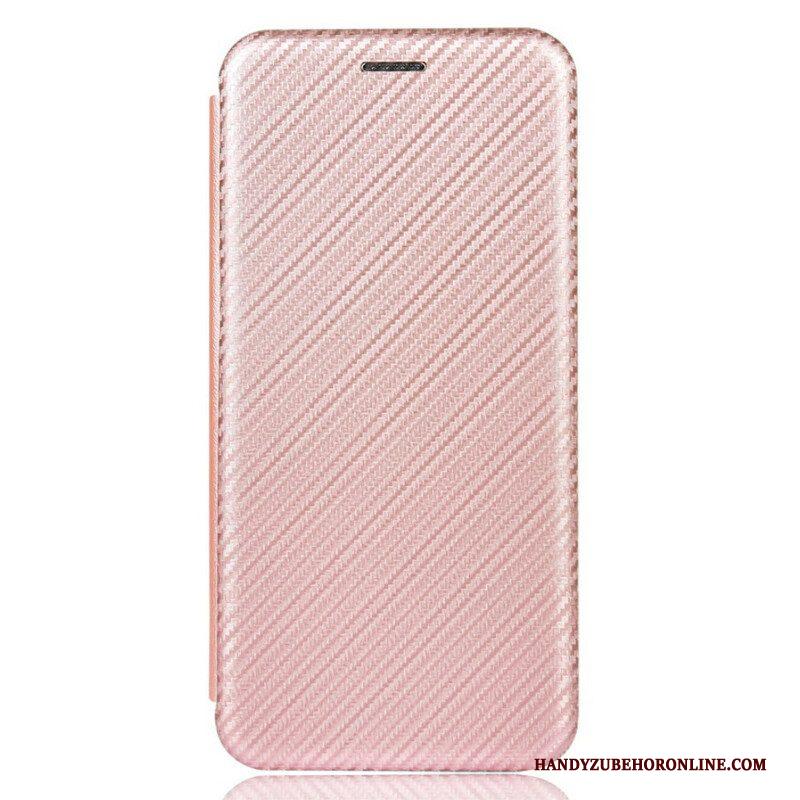 Bescherming Hoesje voor iPhone 13 Pro Max Folio-hoesje Koolstofvezel