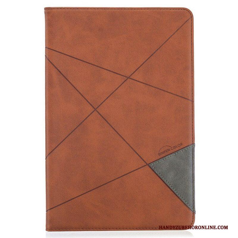 Cover voor Samsung Galaxy Tab S8 / Tab S7 Geometrie