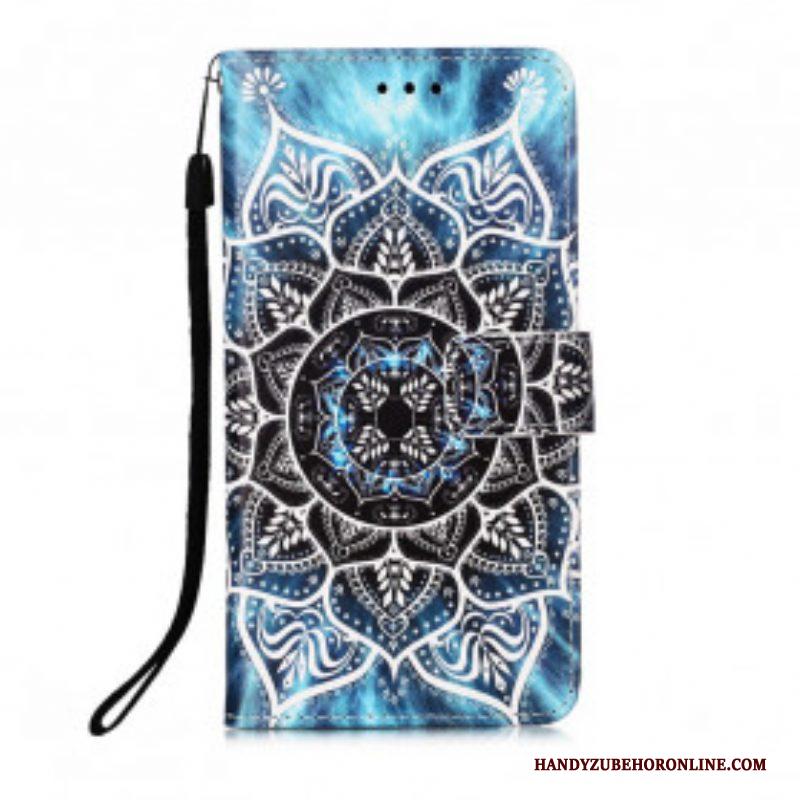 Flip Case voor Samsung Galaxy M12 / A12 Mandala In De Lucht