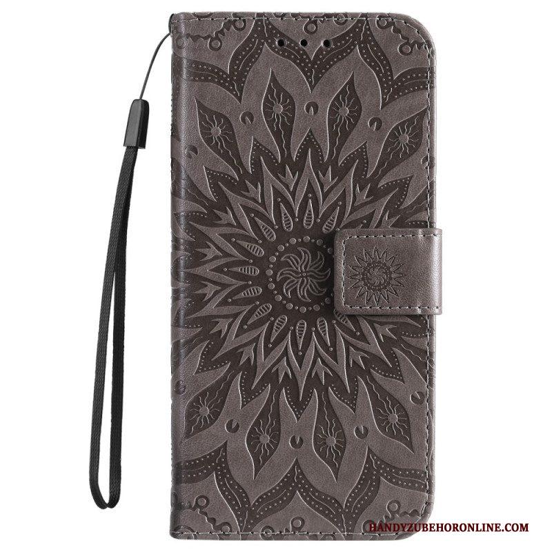 Flip Case voor Samsung Galaxy M52 5G Oosterse Mandala