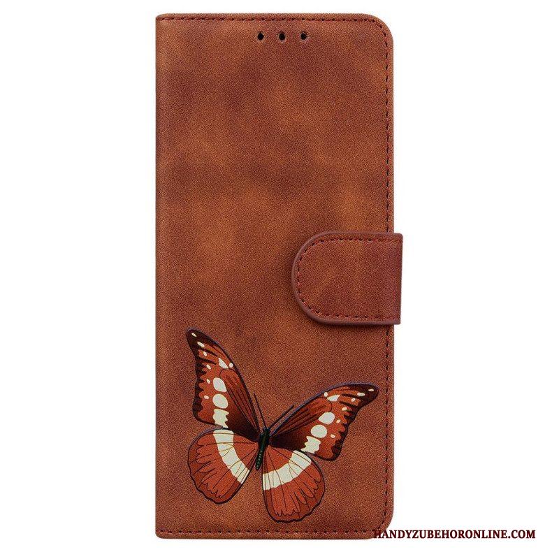 Flip Case voor Samsung Galaxy M53 5G Vlinder