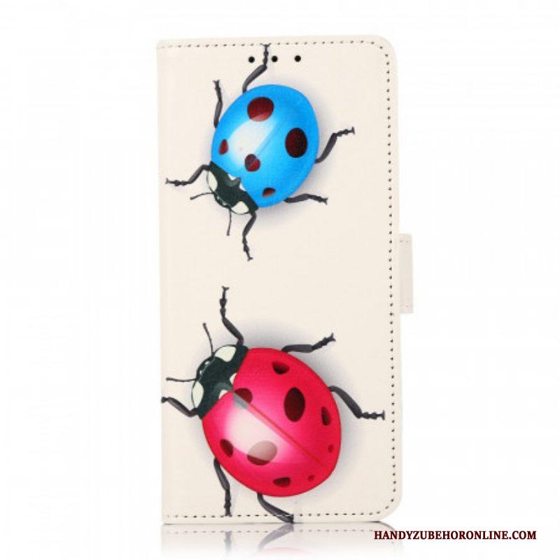 Flip Case voor Samsung Galaxy S22 5G Lieveheersbeestje