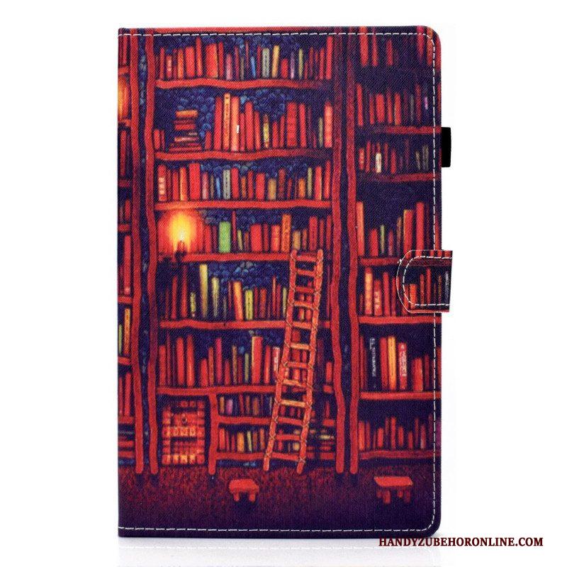 Flip Case voor Samsung Galaxy Tab A8 (2021) Bibliotheek