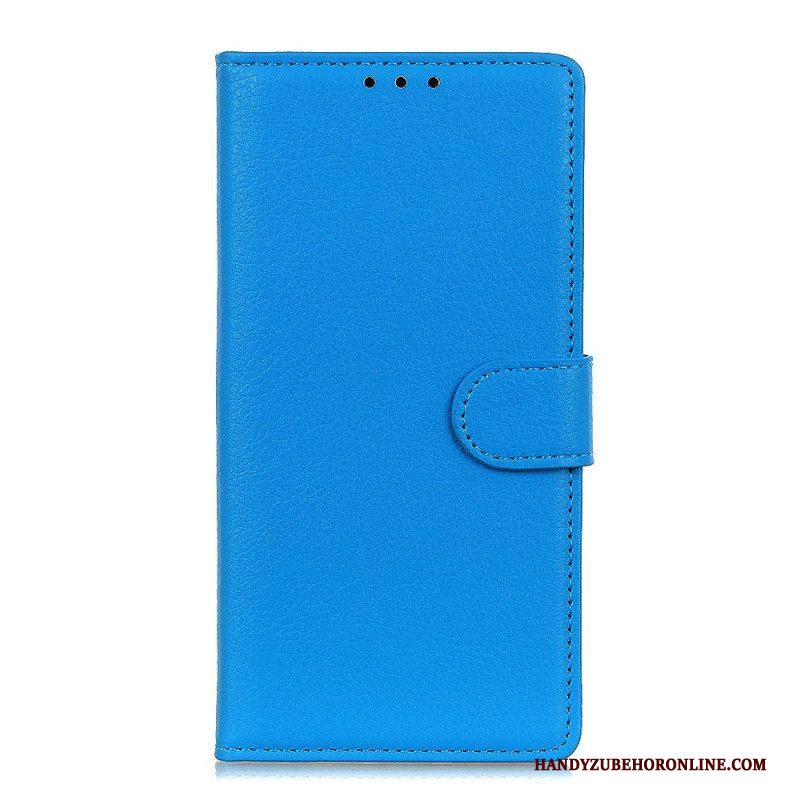 Flip Case voor Sony Xperia 10 IV Traditioneel Kunstleer