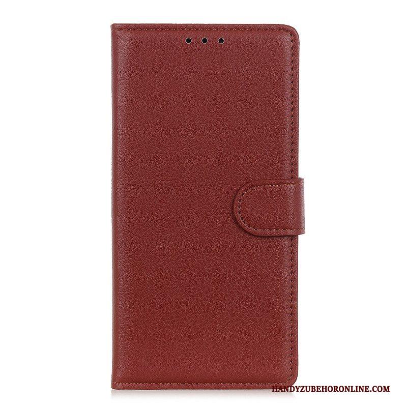 Flip Case voor Sony Xperia Pro-I Traditioneel Kunstleer