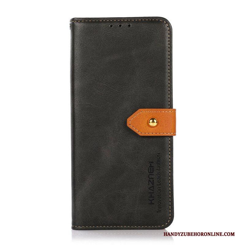 Flip Case voor Xiaomi Redmi Note 10 5G Met Khazneh-riem