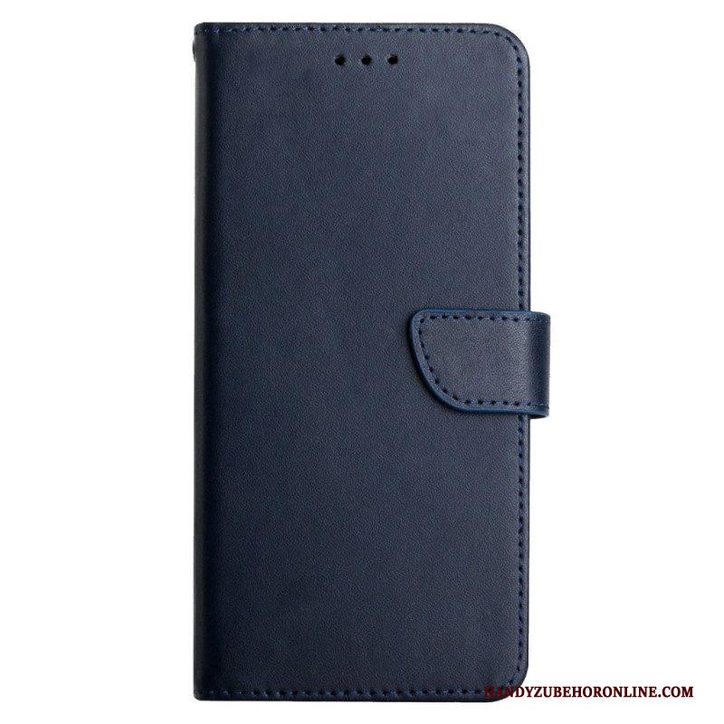 Flip Case voor Xiaomi Redmi Note 12 5G Echt Nappaleer