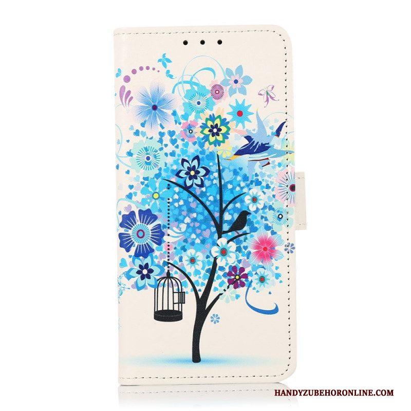 Folio-hoesje voor Samsung Galaxy A13 5G / A04s Kleur Pailletten