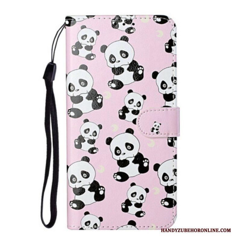 Folio-hoesje voor Samsung Galaxy S21 5G Welke Panda's