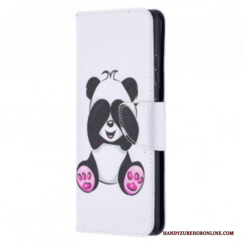 Folio-hoesje voor Samsung Galaxy S21 Ultra 5G Panda-plezier