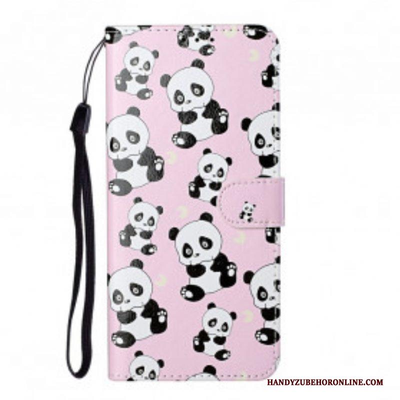 Folio-hoesje voor Samsung Galaxy S21 Ultra 5G Welke Panda's