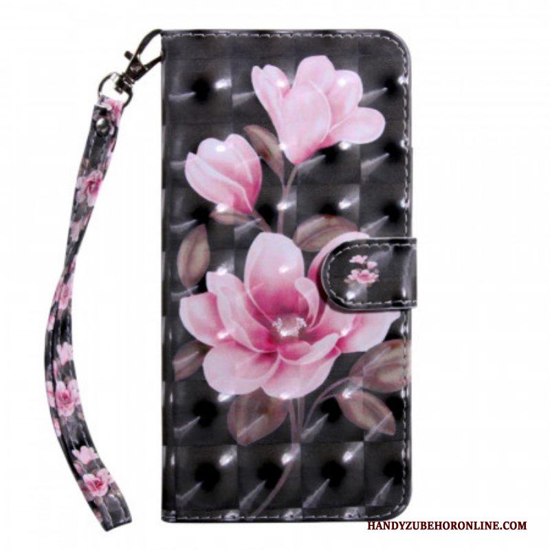 Folio-hoesje voor Samsung Galaxy S22 5G Bloesem Bloemen